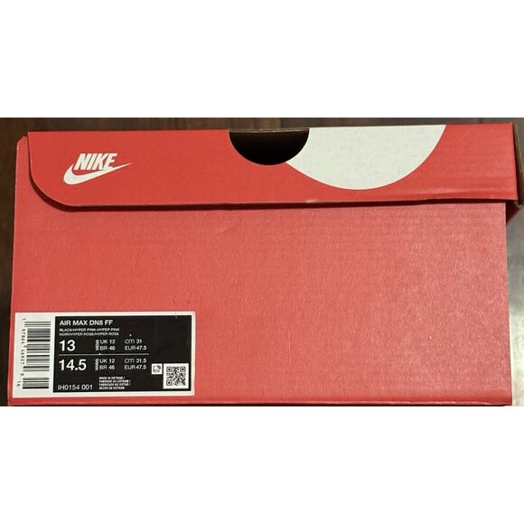 NEW Nike Air Max DN8 FF Friends & Family Black Pink IH0154-001 Men’s Size 13 - Picture 6 of 6